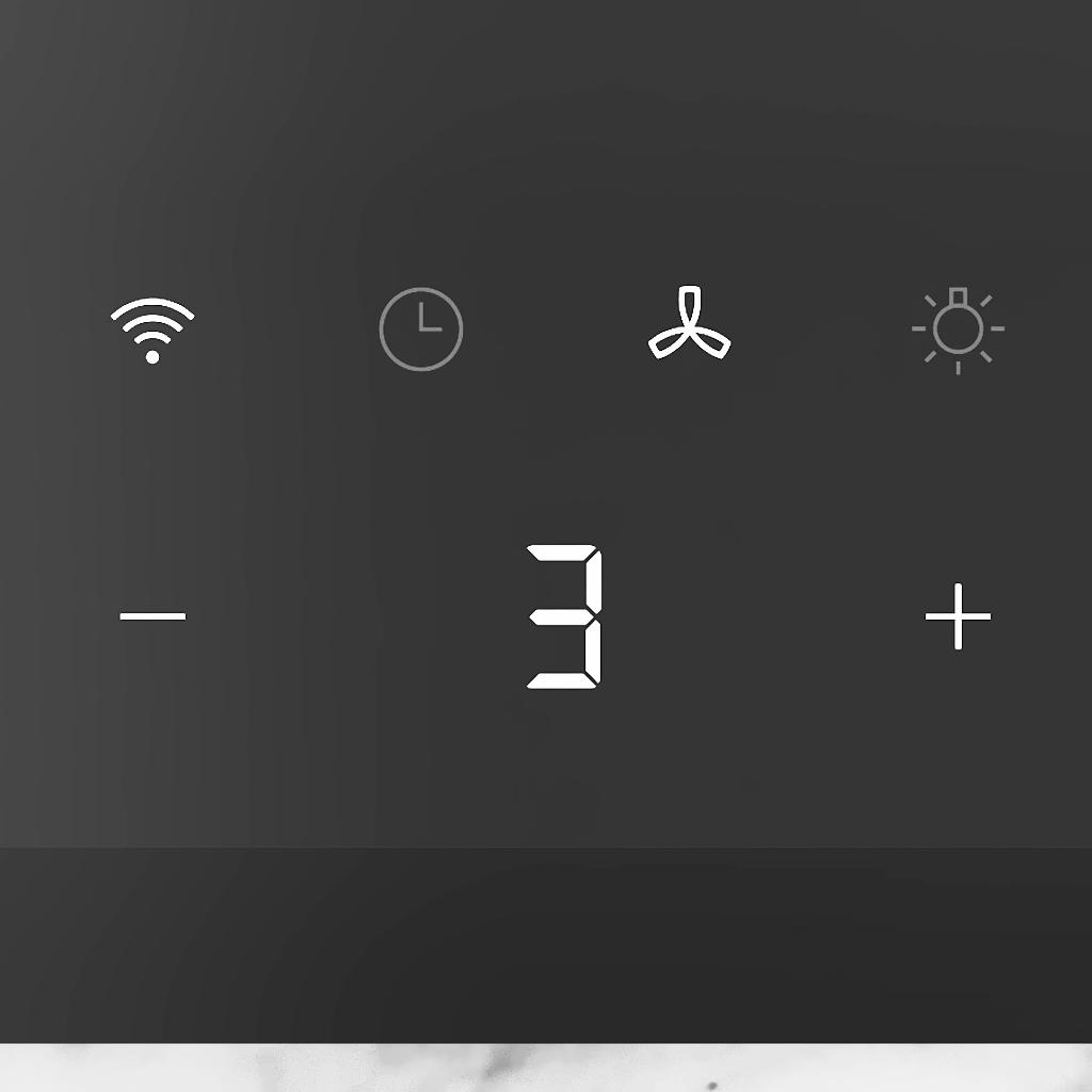 Quản lý thời gian nấu nướng và các chức năng của máy hút mùi một cách dễ dàng, tất cả chỉ trong một nơi. Quản lý thời gian nấu nướng và các chức năng của máy hút mùi một cách dễ dàng, tất cả chỉ trong một nơi.