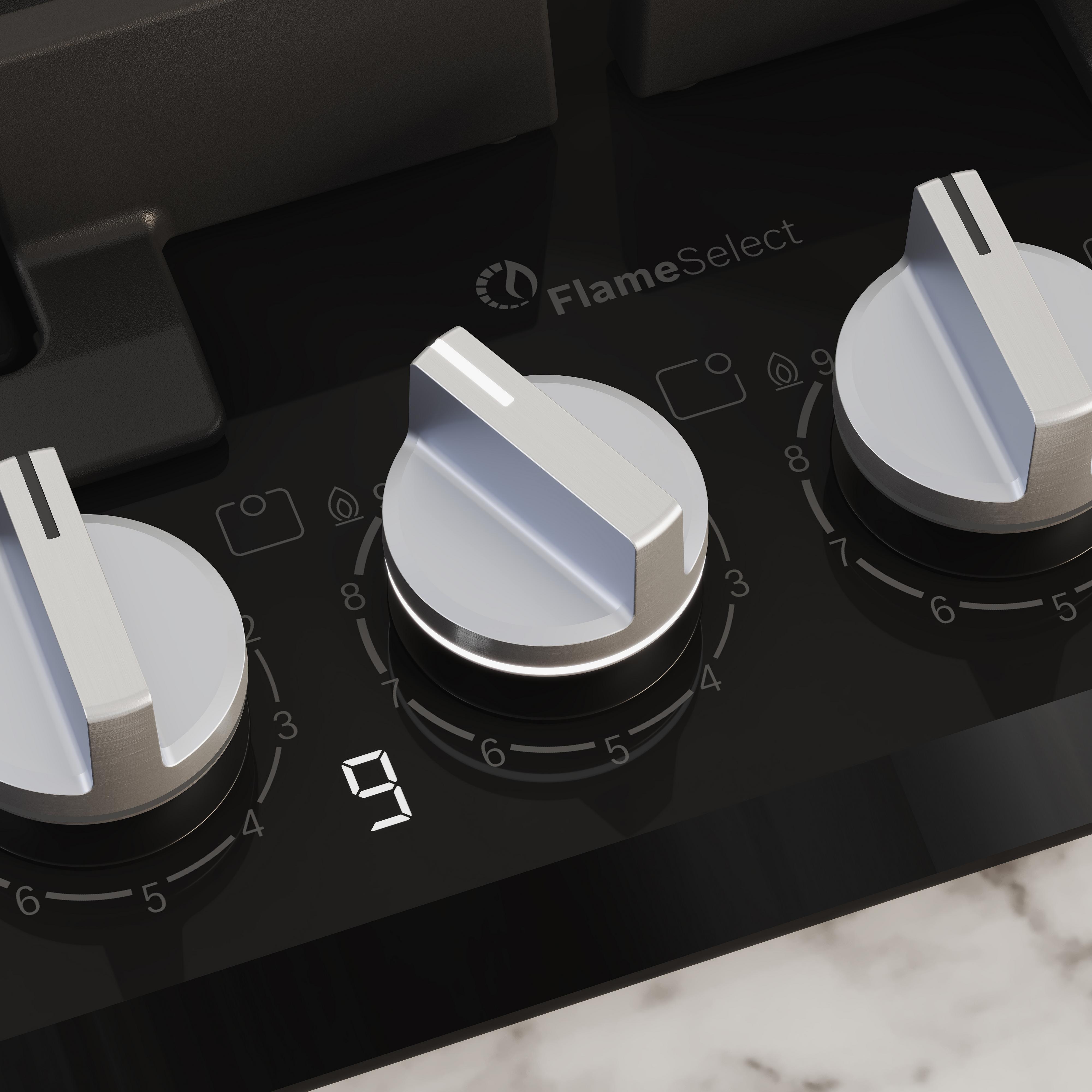 Dễ dàng nhận biết bếp đang bật hay tắt và mức công suất. Dễ dàng nhận biết bếp đang bật hay tắt và mức công suất.