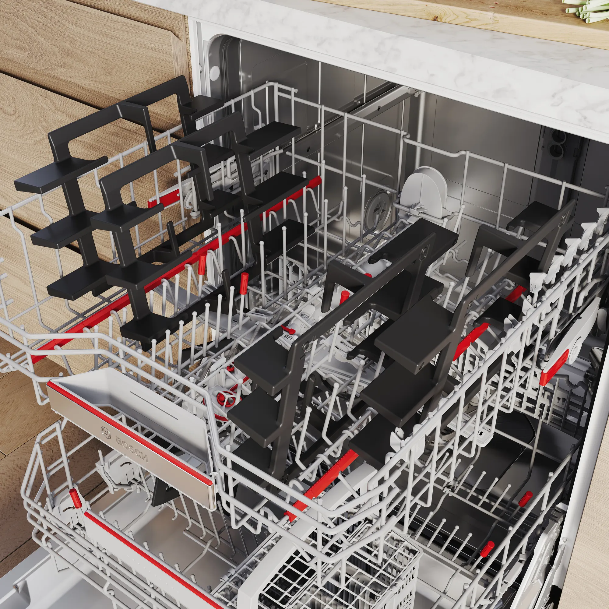 Giá đỡ nồi có thể rửa bằng máy rửa chén Giá đỡ nồi có thể rửa bằng máy rửa chén