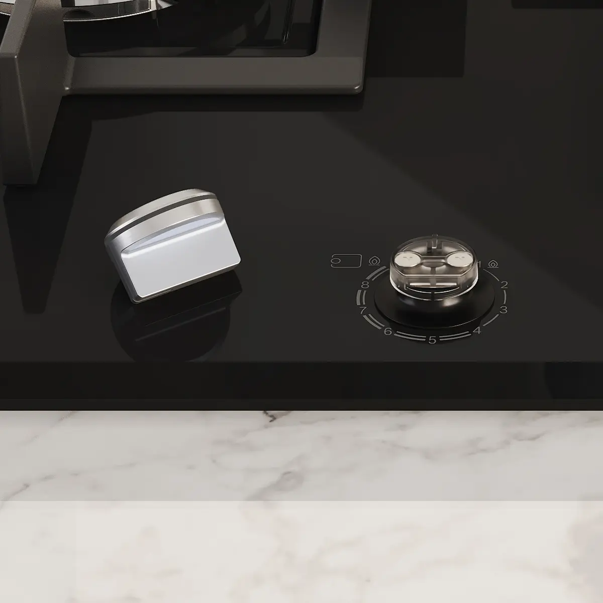 Núm vặn có thể tháo rời: Giúp việc vệ sinh bếp ga dễ dàng hơn. Núm vặn có thể tháo rời: Giúp việc vệ sinh bếp ga dễ dàng hơn.