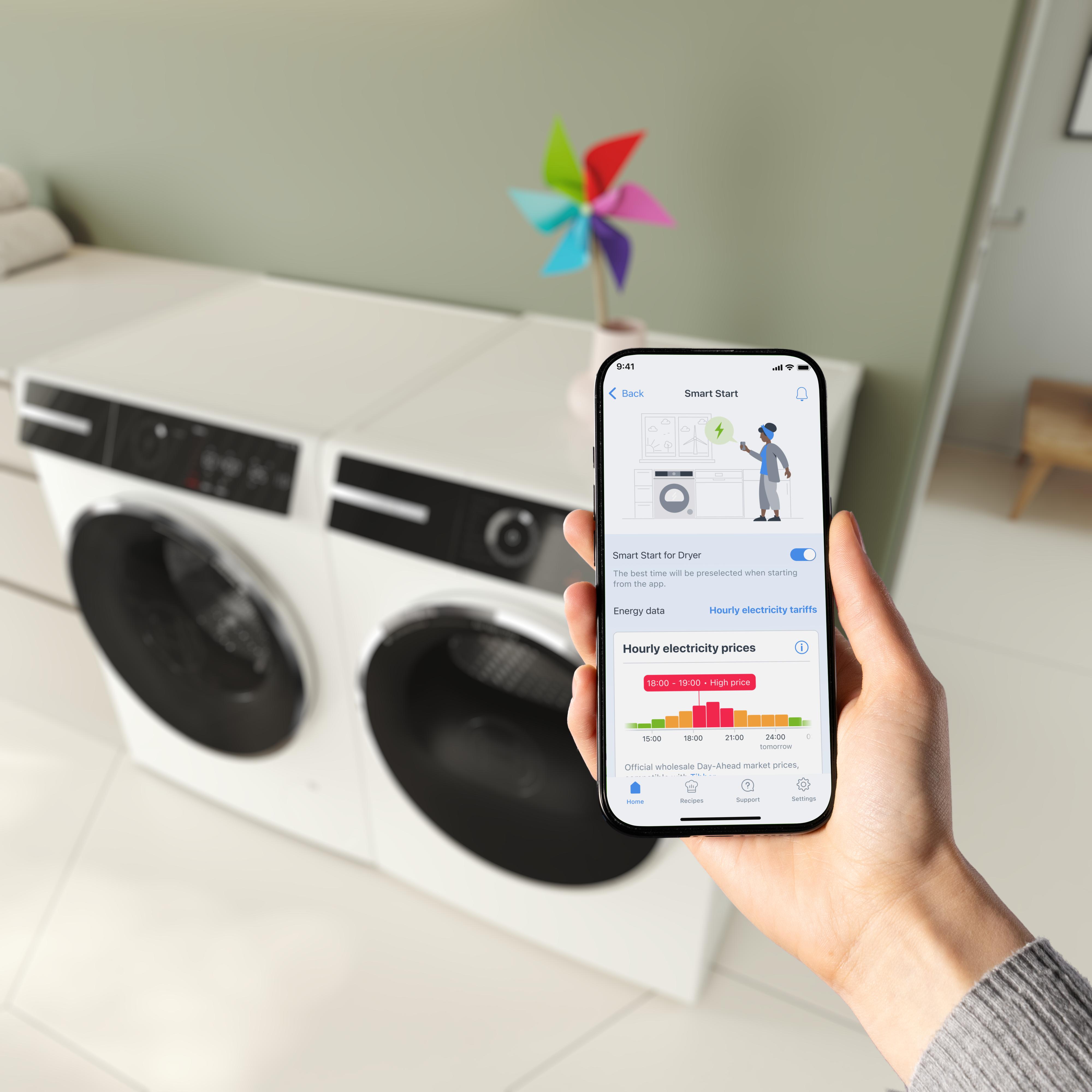 Smart Start: Tối ưu hóa mức tiêu thụ năng lượng với tính năng tự động chọn thời gian khởi động. Smart Start: Tối ưu hóa mức tiêu thụ năng lượng với tính năng tự động chọn thời gian khởi động.