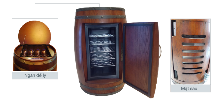 Tu bao quan ruou JW18B 1