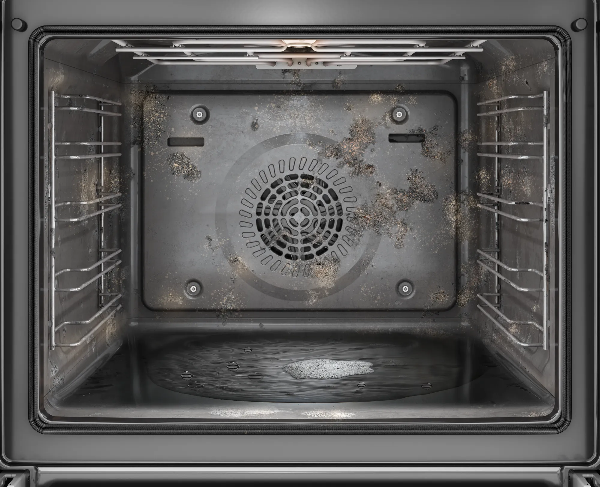 Dễ dàng làm sạch bên trong lò Dễ dàng làm sạch bên trong lò