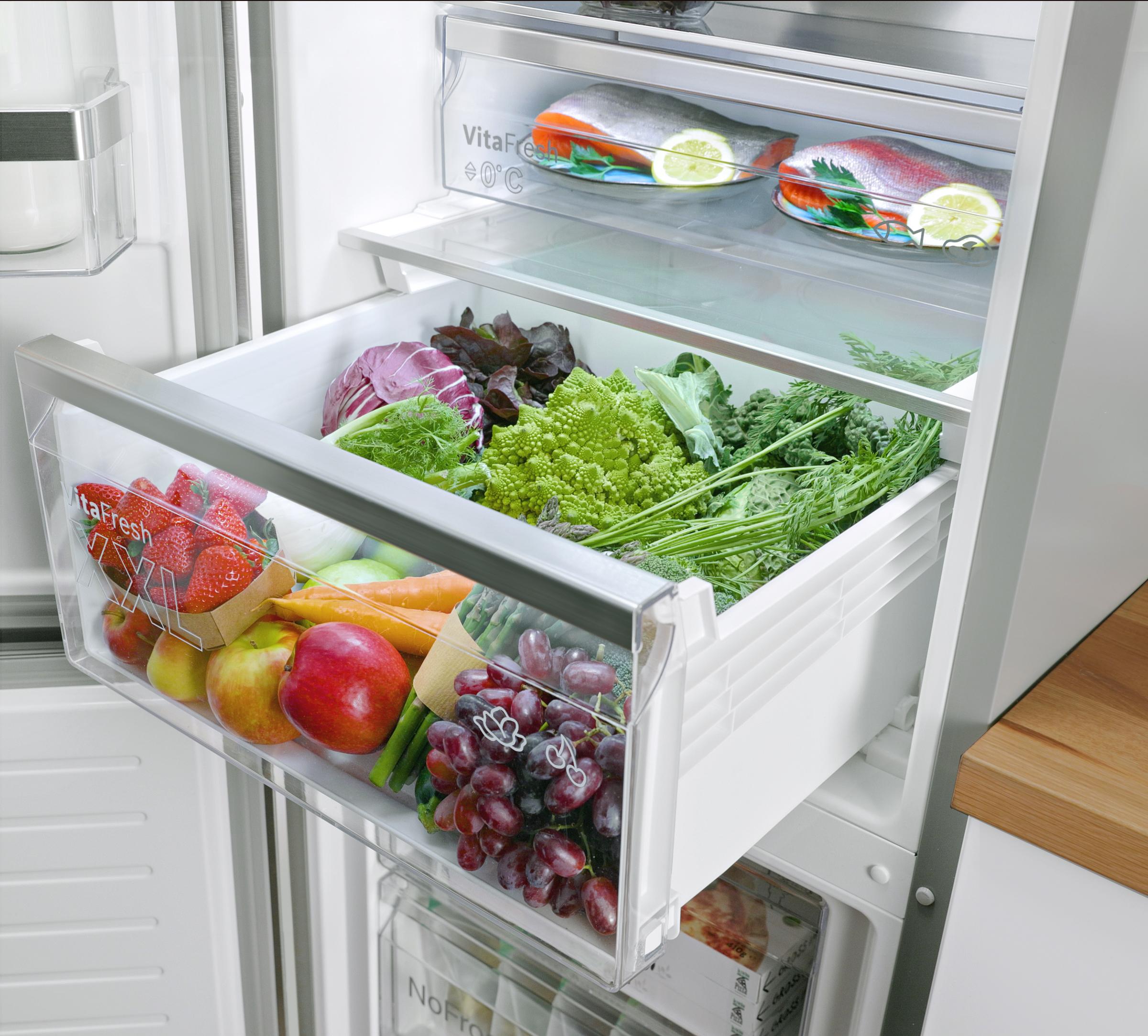 VitaFresh XXL Pro <0°C> : Trái cây và rau, cá và thịt của bạn sẽ tươi lâu hơn.