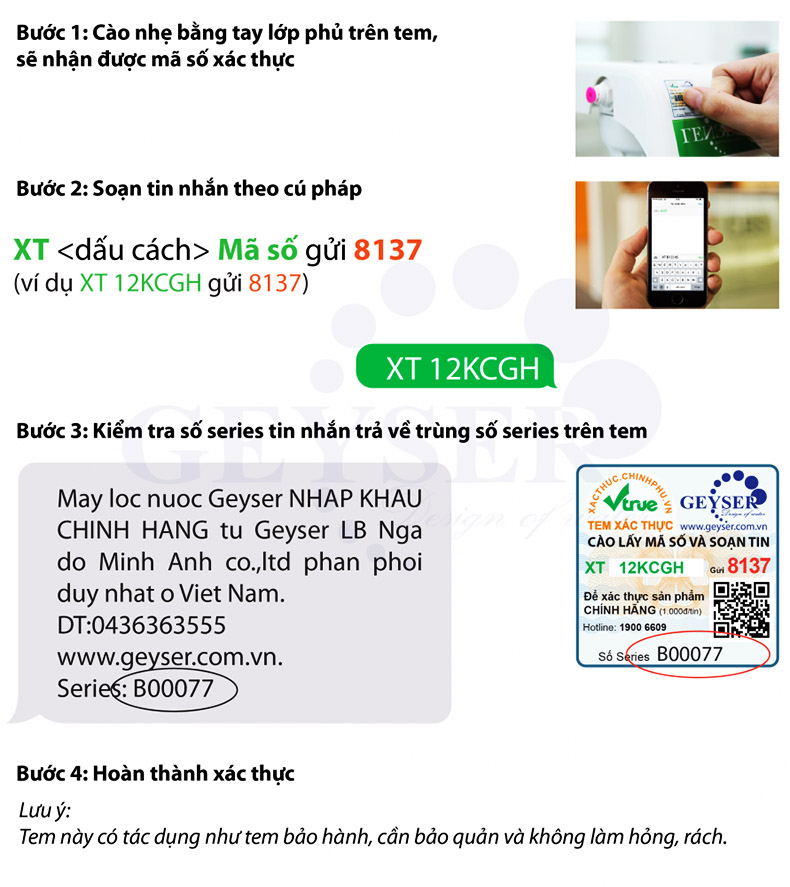 cach xac thuc bang tin nhan may ecotar 4 chinh hang