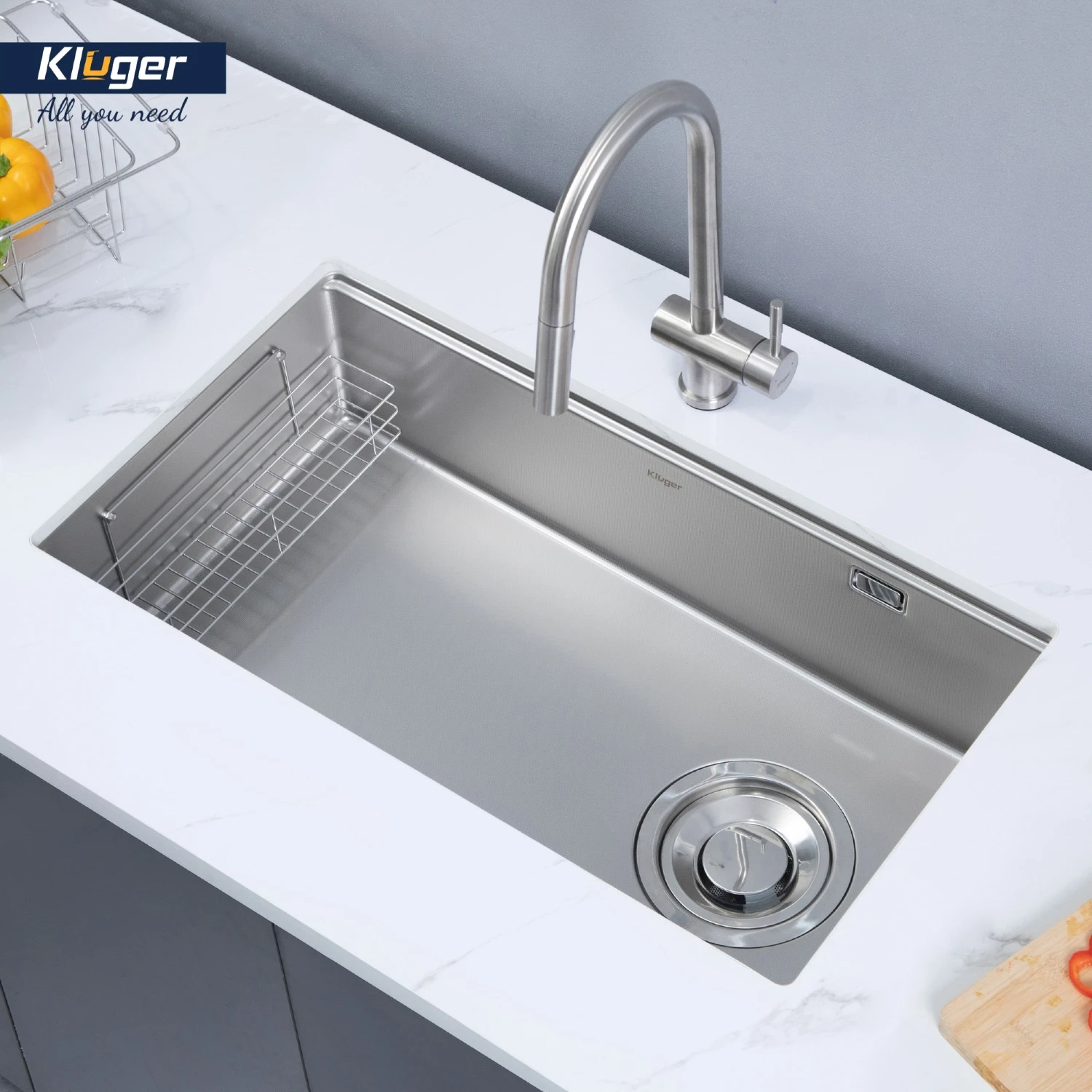 Chậu rửa Kluger KY8045SL Plus Chậu rửa Kluger KY8045SL Plus