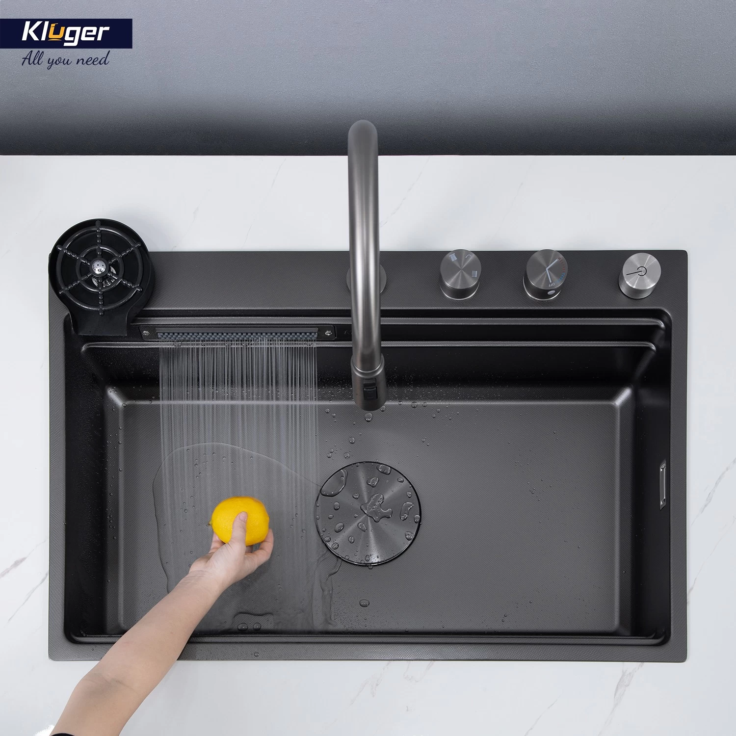 Chậu rửa Kluger KWF8161FB-S76W