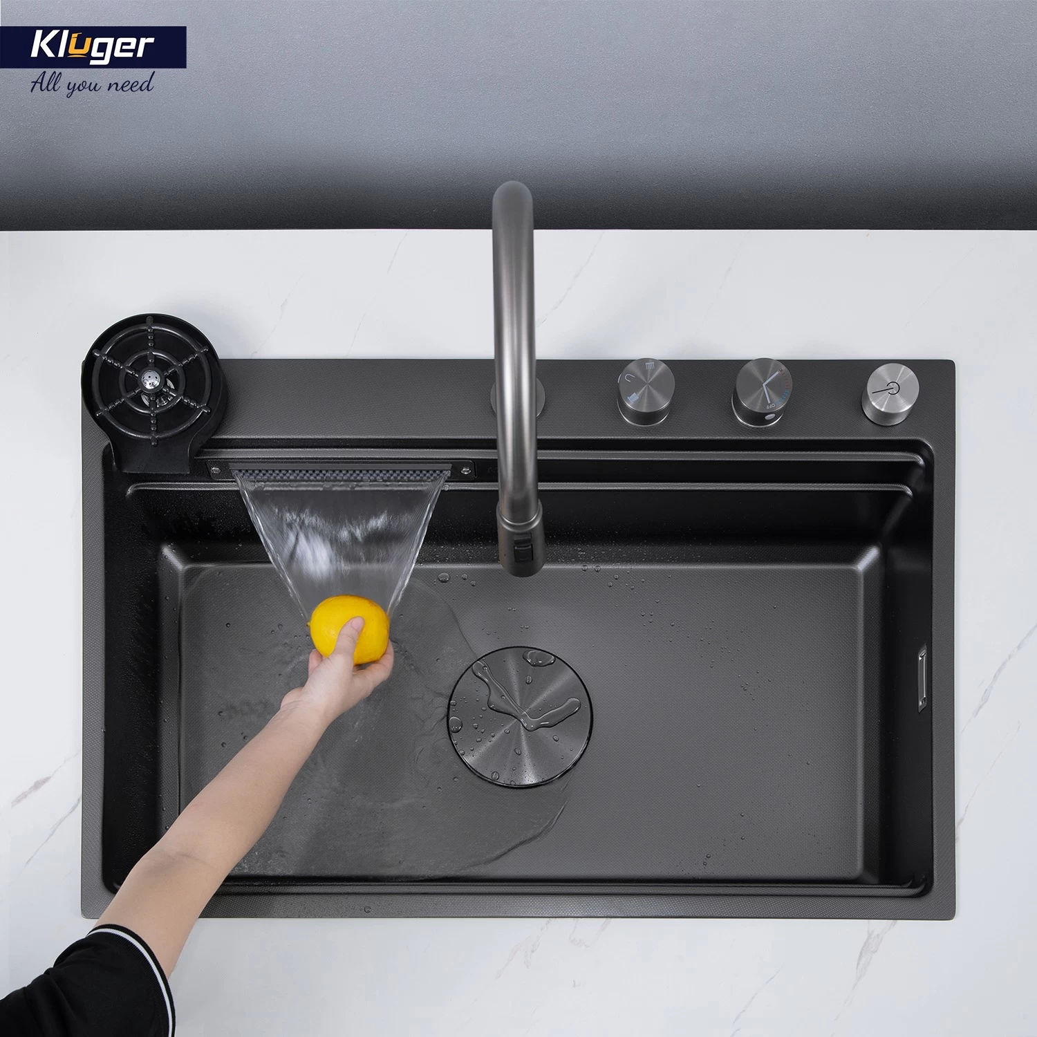 Chậu rửa Kluger KWF8161FB-S76W