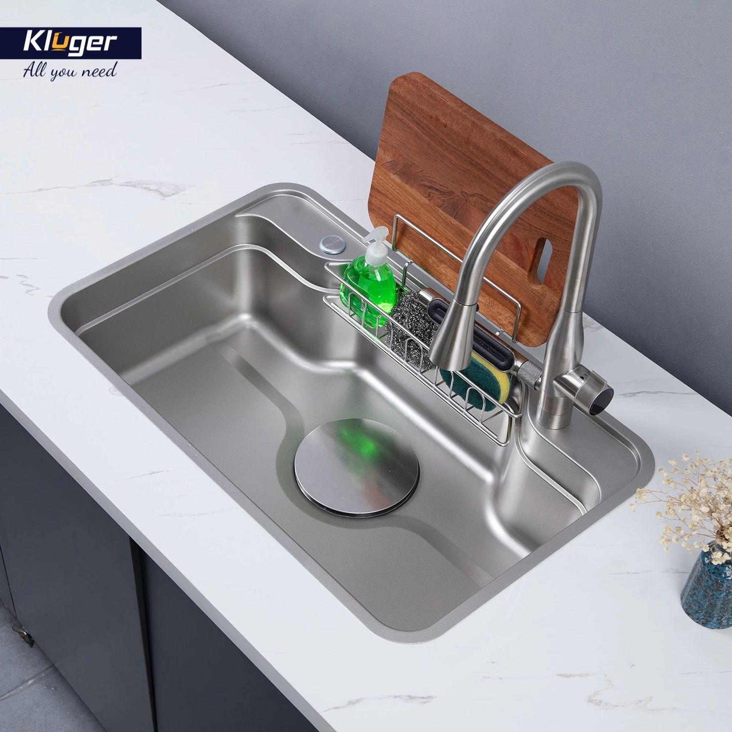Chậu rửa Kluger KF7848FS-S78 Plus | Lắp dương