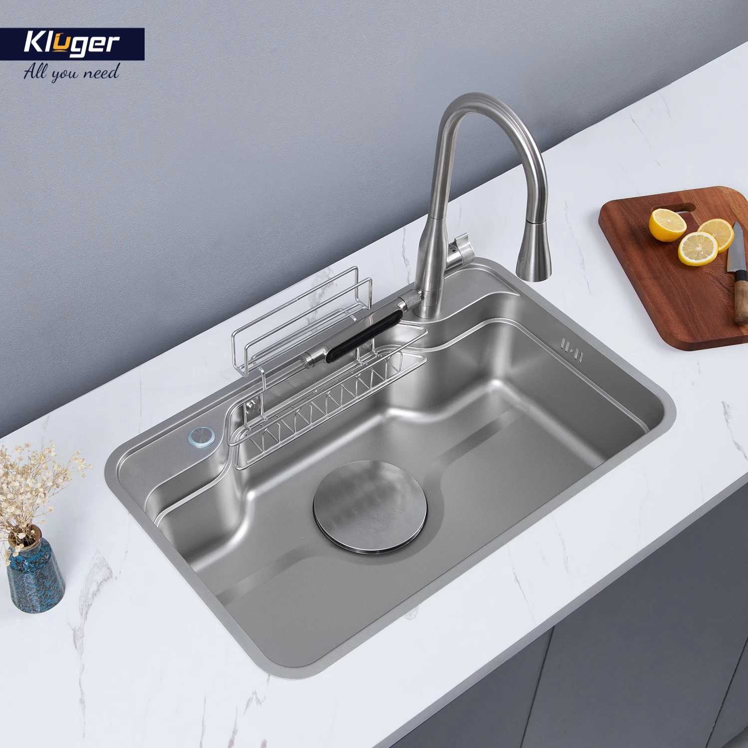 Chậu rửa Kluger KF7848FS-S78 Basic | Lắp dương