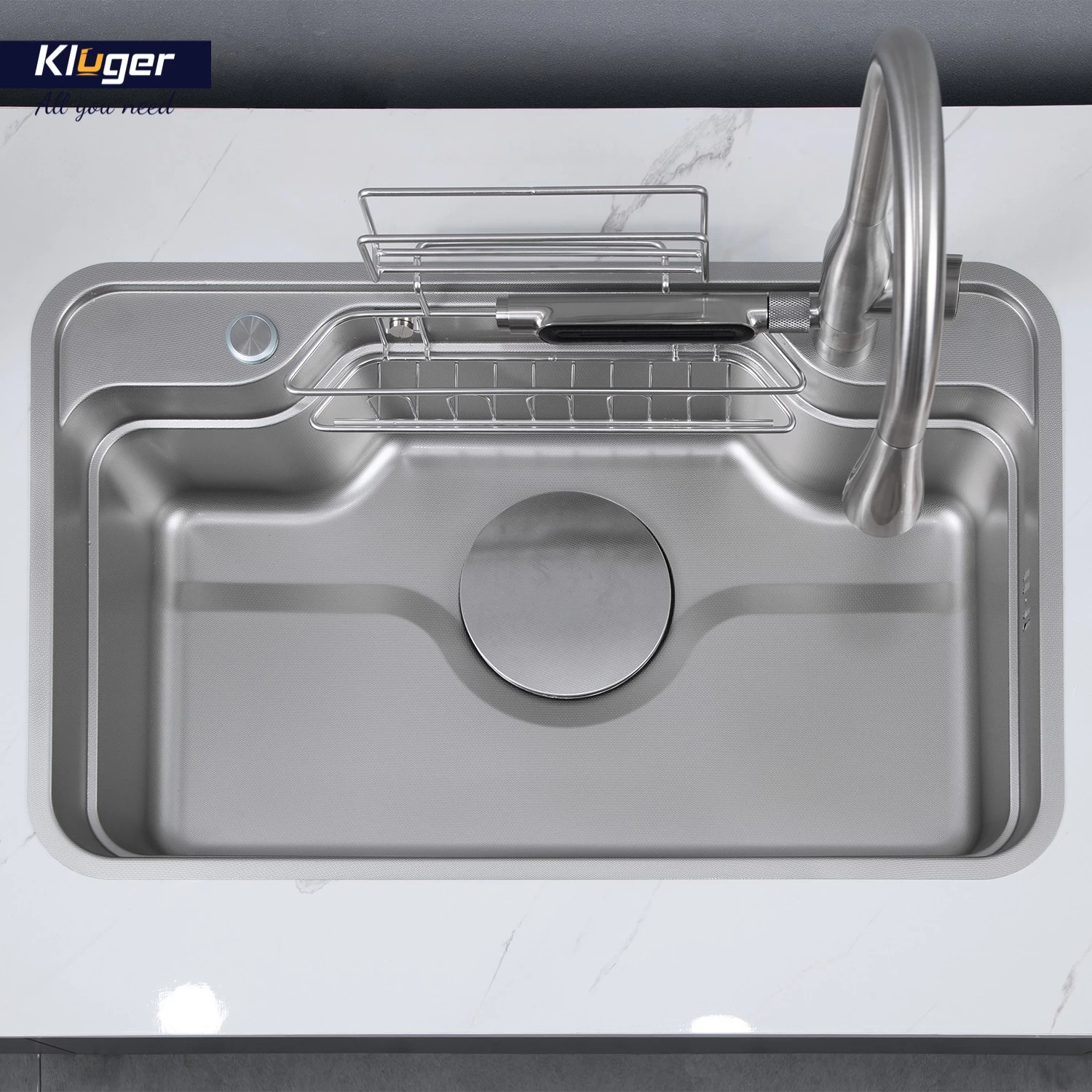 Chậu rửa Kluger KF7848FS-S78 Basic | Lắp dương