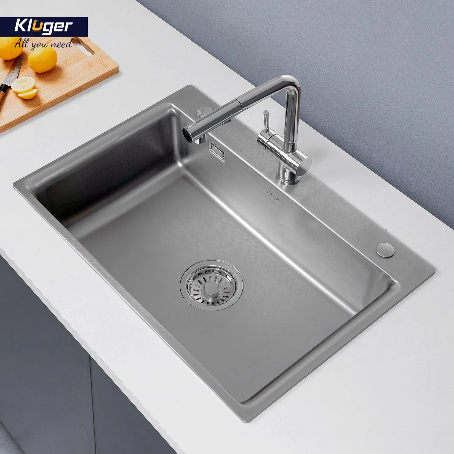 Chậu rửa Kluger KF8121S-S75 Chậu rửa Kluger KF8121S-S75