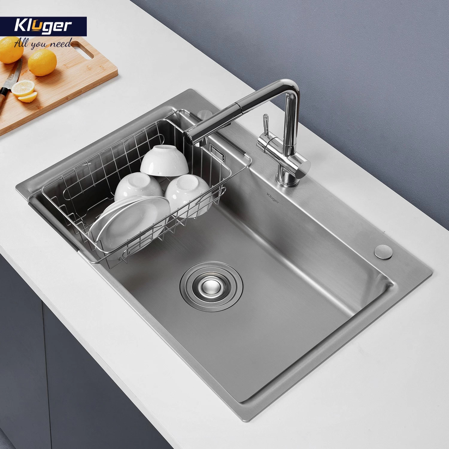 Chậu rửa Kluger KF8121S-S75 Chậu rửa Kluger KF8121S-S75