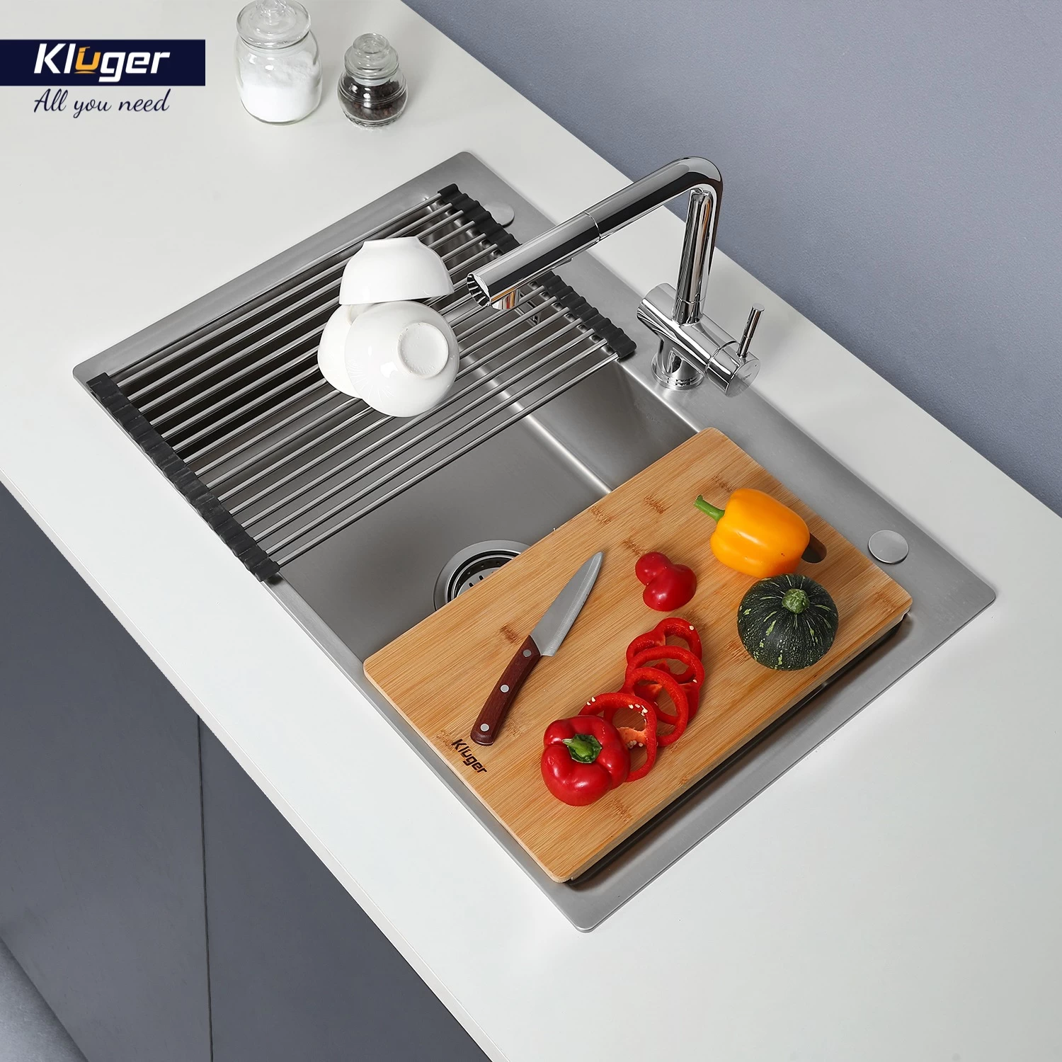 Chậu rửa Kluger KF8121S-S75 Chậu rửa Kluger KF8121S-S75