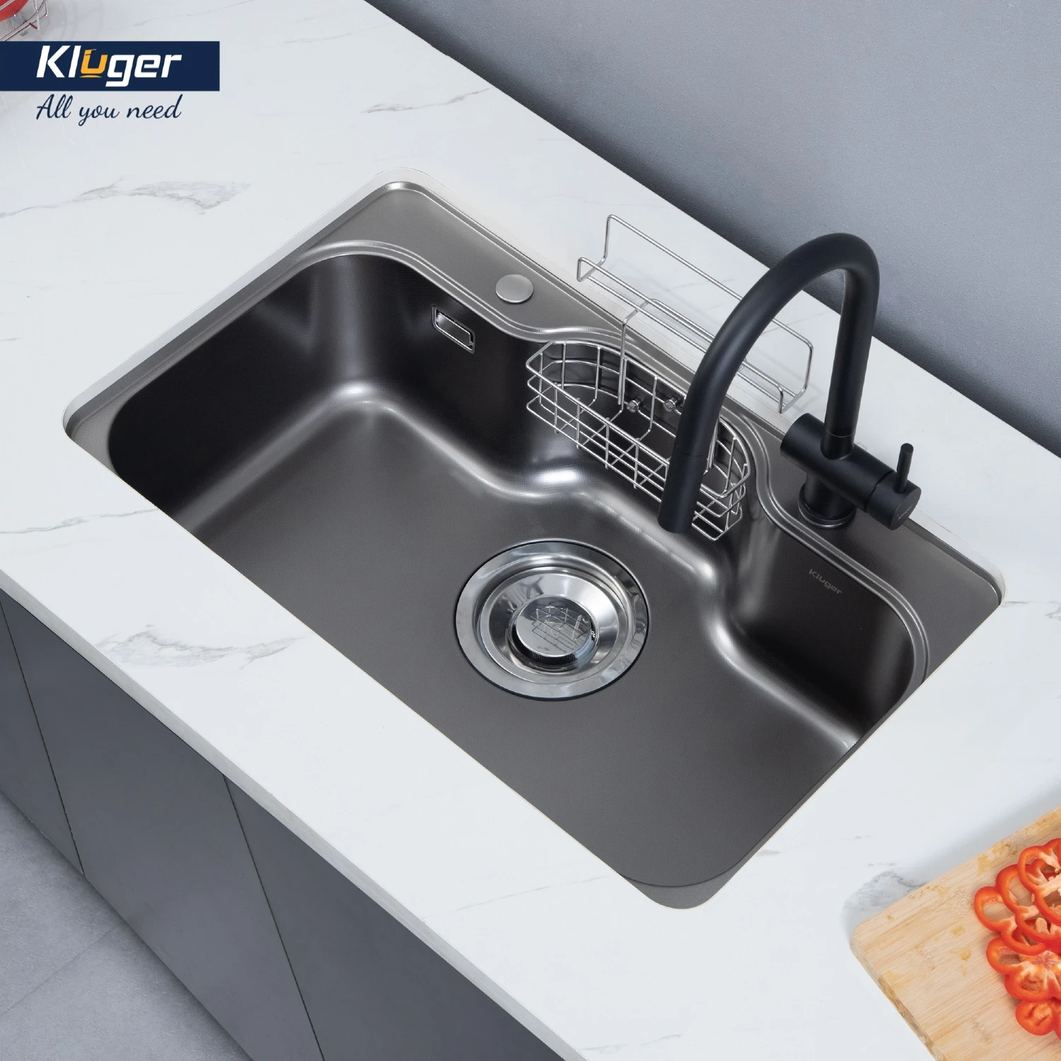 Chậu rửa Kluger KT8050FB-S80 | Lắp âm