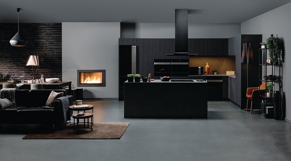 oraito17 ambient black kitchen