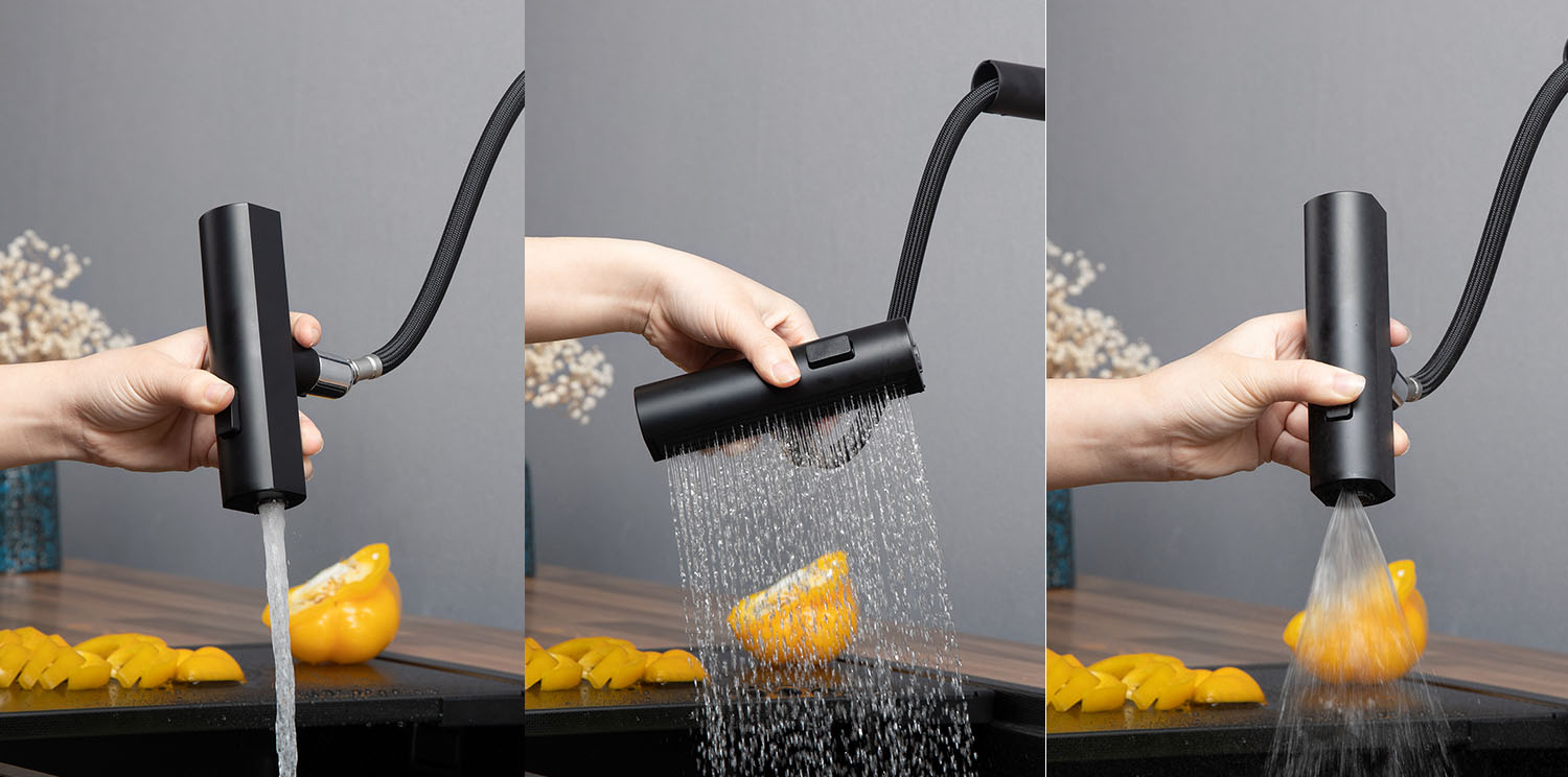 Đầu vòi phun 03 chức năng