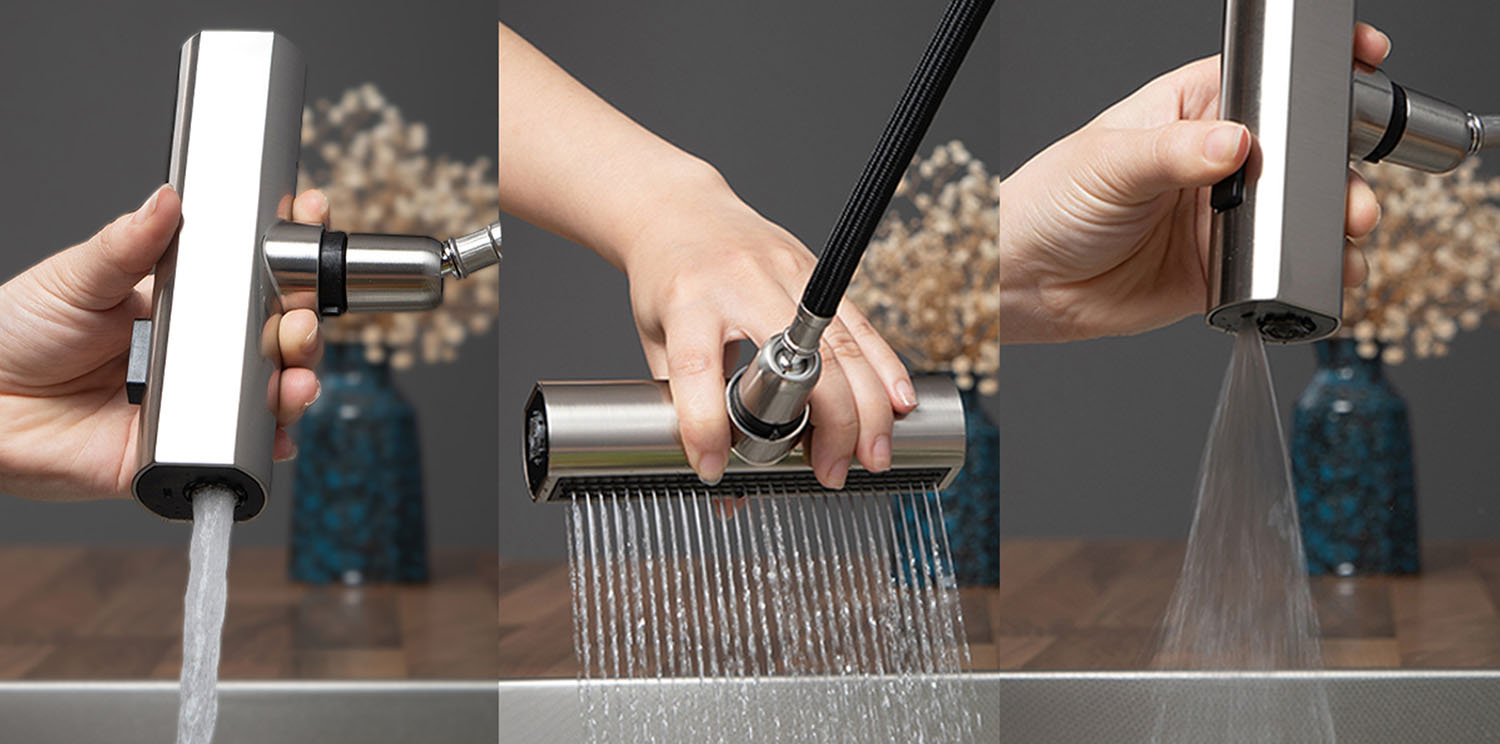 Đầu vòi phun 03 chức năng