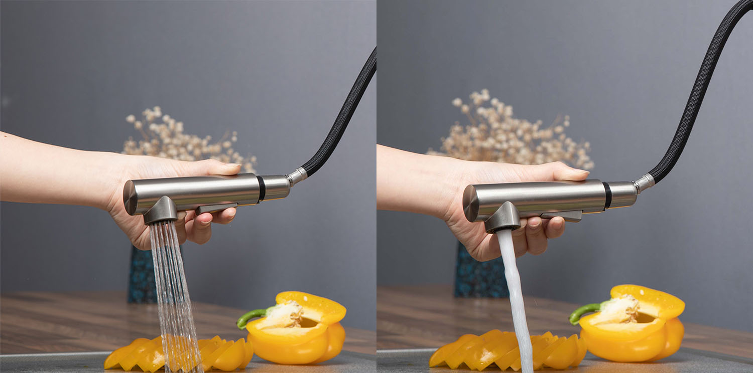 Đầu vòi phun chức năng kép