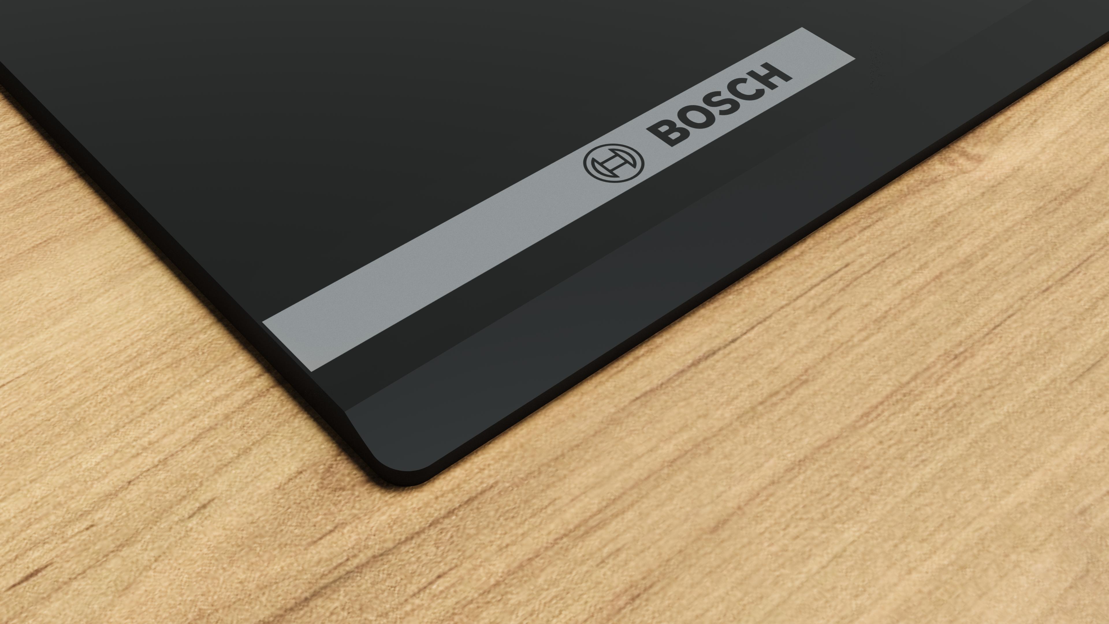 Bếp gas âm 5 vùng nấu 90cm mặt kính đen Serie 8 Bosch PRS9A6H40