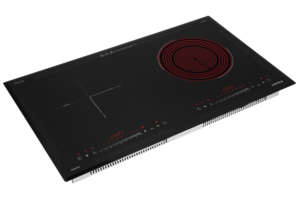 Tự động tìm nồi nấu Automatically Find Pot và vùng nấu chỉ hoạt động khi có nồi Tự động tìm nồi nấu Automatically Find Pot và vùng nấu chỉ hoạt động khi có nồi