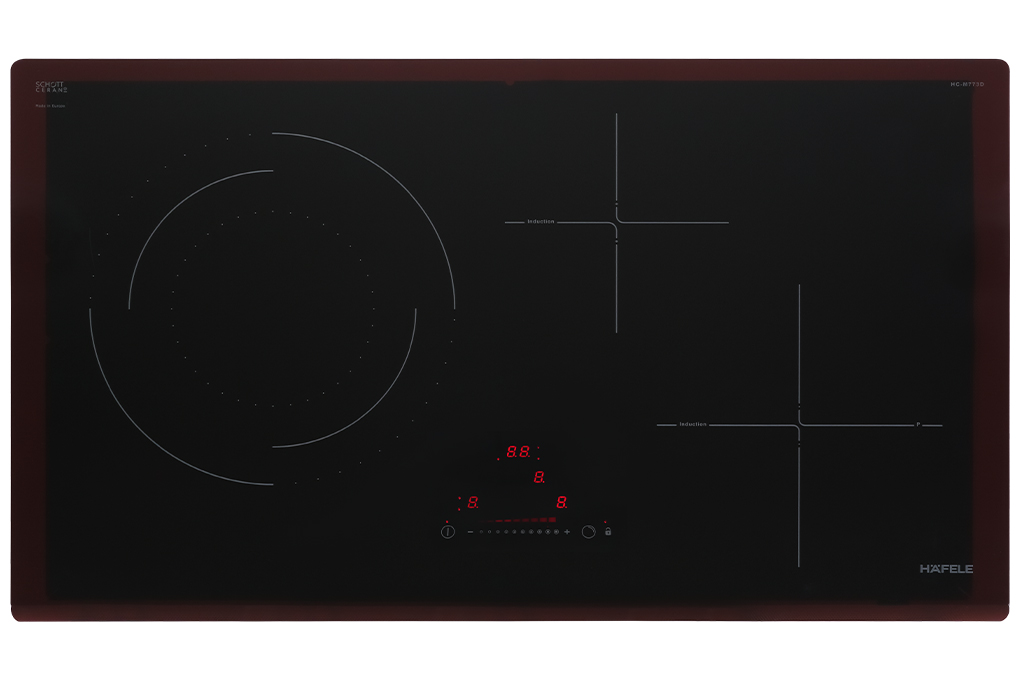 Với thiết kế mạch công suất lõi kép thế hệ mới trên bếp điện từ Hafele HC-M773D | 536.61.705 có khả năng đạt được mức công suất theo yêu cầu rất nhanh Với thiết kế mạch công suất lõi kép thế hệ mới trên bếp điện từ Hafele HC-M773D | 536.61.705 có khả năng đạt được mức công suất theo yêu cầu rất nhanh