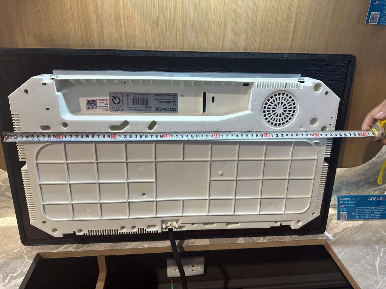 Bếp từ 2 vùng nấu GrandX GX IH868Pro | GX IH868XPro sử dụng loại thân vỏ bằng nhựa ABS cao cấp Bếp từ 2 vùng nấu GrandX GX IH868Pro | GX IH868XPro sử dụng loại thân vỏ bằng nhựa ABS cao cấp