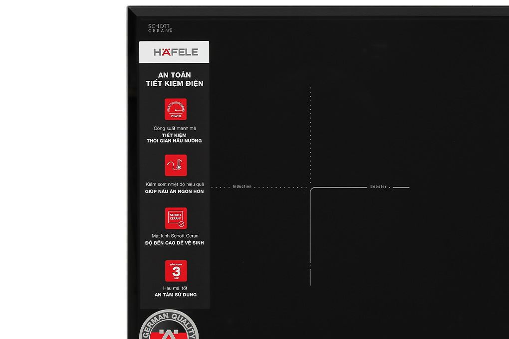 Bếp từ Hafele HC-I7323B | 536.61.886 thiết kế vát 4 cạnh đồng thời bo viền hợp kim nhôm Aluminium 4 cạnh sang trọng và hiện đại. Bếp từ Hafele HC-I7323B | 536.61.886 thiết kế vát 4 cạnh đồng thời bo viền hợp kim nhôm Aluminium 4 cạnh sang trọng và hiện đại.