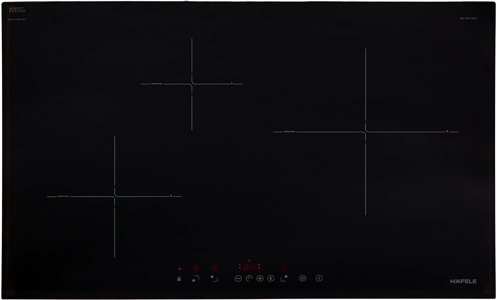Bếp từ 3 vùng nấu | Hafele HC-IS773EA | 535.02.242 | 7400W | 77cm | nhập khẩu nguyên chiếc từ Ba Lan Bếp từ 3 vùng nấu | Hafele HC-IS773EA | 535.02.242 | 7400W | 77cm | nhập khẩu nguyên chiếc từ Ba Lan