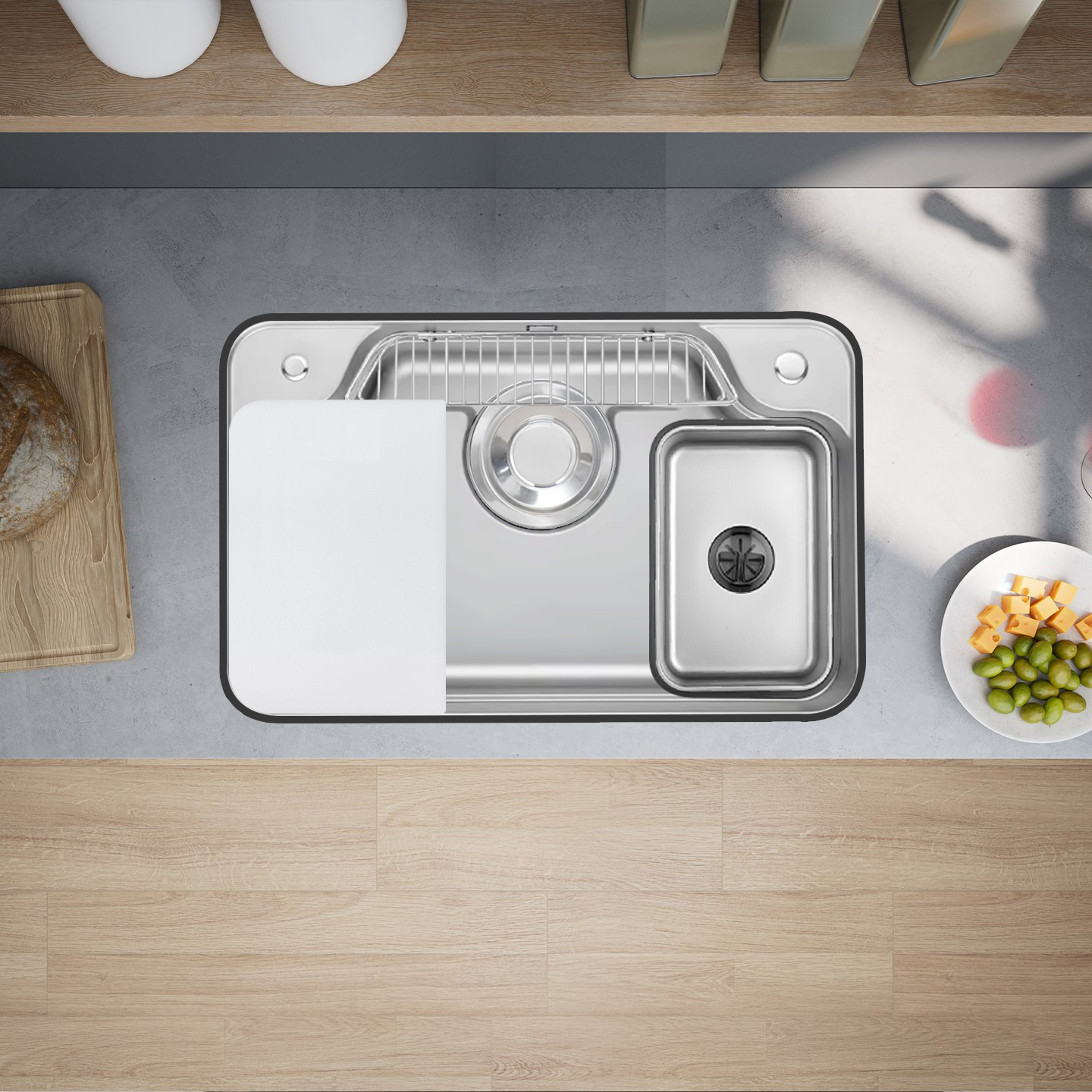 Với thiết kế tích hợp phụ kiện, bạn có thể tận hưởng sự tiện lợi, thẩm mỹ và sáng tạo trong không gian bếp của mình. Với thiết kế tích hợp phụ kiện, bạn có thể tận hưởng sự tiện lợi, thẩm mỹ và sáng tạo trong không gian bếp của mình.