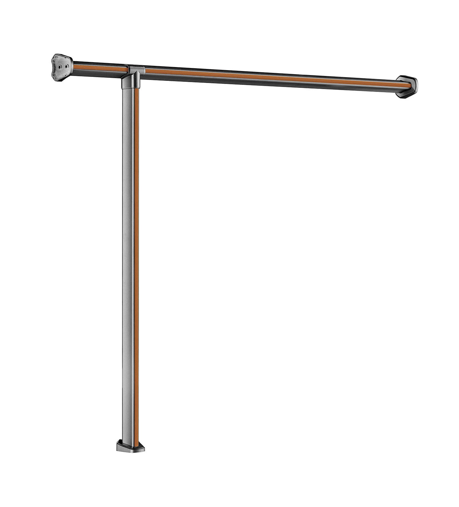 Đế góc hợp kim kẽm màu đen Eurogold ETT103M