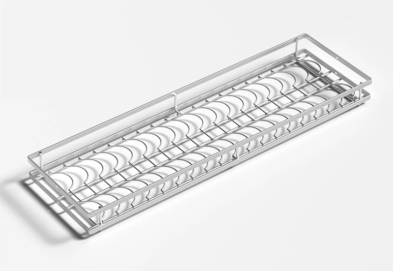 Bộ khung được sản xuất từ chất liệu thép Carbon sơn nhiệt màu ghi đậm cao cấp, kết hợp bộ rổ úp bát đĩa làm từ chất liệu INOX SUS304 dạng nan dẹt cao cấp. Bộ khung được sản xuất từ chất liệu thép Carbon sơn nhiệt màu ghi đậm cao cấp, kết hợp bộ rổ úp bát đĩa làm từ chất liệu INOX SUS304 dạng nan dẹt cao cấp.