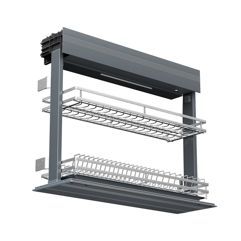 Giá bát đĩa nâng hạ điện tự động cảm ứng Inox 304 nan dẹt 900mm Eurogold ESL9890 được thiết kế 2 tầng thông thoáng, rộng rãi và tiện dụng. Giá bát đĩa nâng hạ điện tự động cảm ứng Inox 304 nan dẹt 900mm Eurogold ESL9890 được thiết kế 2 tầng thông thoáng, rộng rãi và tiện dụng.