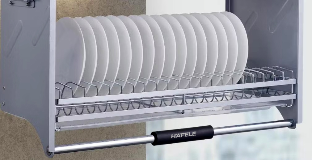 Giá bát đĩa nâng hạ Inox 304 nan dẹt xước mờ 600mm Hafele 504.76.019 sẽ mang lại cho bạn những trải nghiệm tuyệt vời nhất trong chính căn bếp nhà mình Giá bát đĩa nâng hạ Inox 304 nan dẹt xước mờ 600mm Hafele 504.76.019 sẽ mang lại cho bạn những trải nghiệm tuyệt vời nhất trong chính căn bếp nhà mình