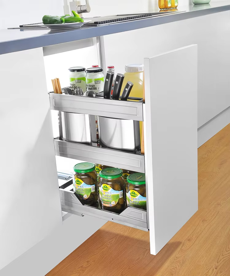 Phụ kiện nhập khẩu cho căn bếp luôn ngăn nắp gọn gàng Phụ kiện nhập khẩu cho căn bếp luôn ngăn nắp gọn gàng