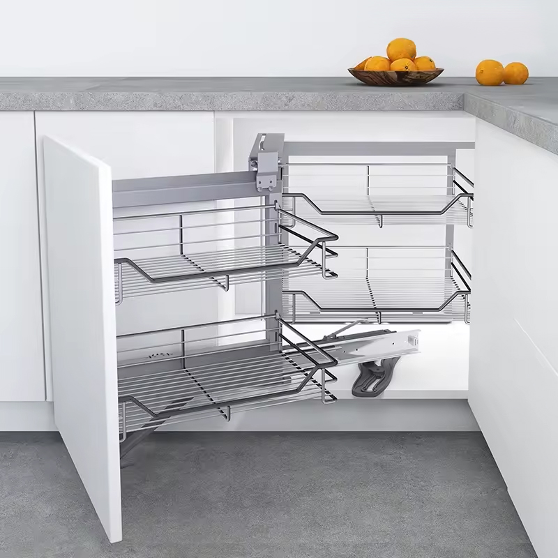 Góc liên hoàn mở trái Inox 201 mạ Chrome nan tròn EP101 là phụ kiện tủ bếp được nhập khẩu chính hãng từ thương hiệu nổi tiếng Eurogold Góc liên hoàn mở trái Inox 201 mạ Chrome nan tròn EP101 là phụ kiện tủ bếp được nhập khẩu chính hãng từ thương hiệu nổi tiếng Eurogold