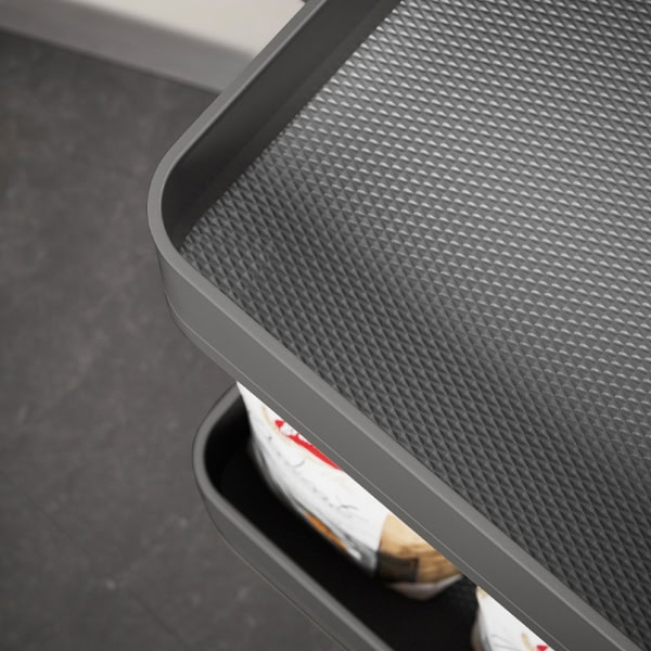 Thiết kế rổ đựng viền mỏng, thể hiện phong cách tối giản và sang trọng nhẹ nhàng, tăng cường khả năng lưu trữ trong bếp Thiết kế rổ đựng viền mỏng, thể hiện phong cách tối giản và sang trọng nhẹ nhàng, tăng cường khả năng lưu trữ trong bếp