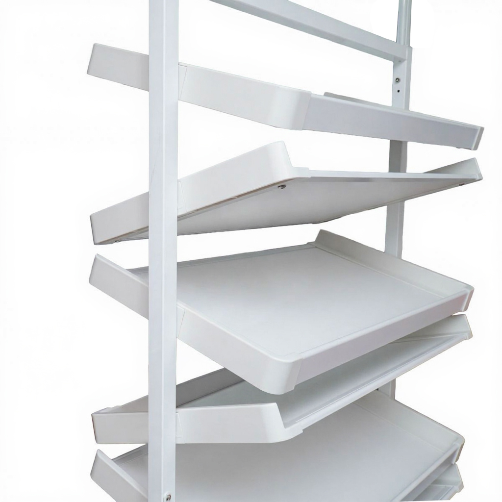 Chiều cao của kệ được thiết kế thông minh, có thể thay đổi linh động được từ 1350-1550 (mm) nên bạn không phải lo lắng rằng kệ sẽ không lắp vừa tủ. Chiều cao của kệ được thiết kế thông minh, có thể thay đổi linh động được từ 1350-1550 (mm) nên bạn không phải lo lắng rằng kệ sẽ không lắp vừa tủ.