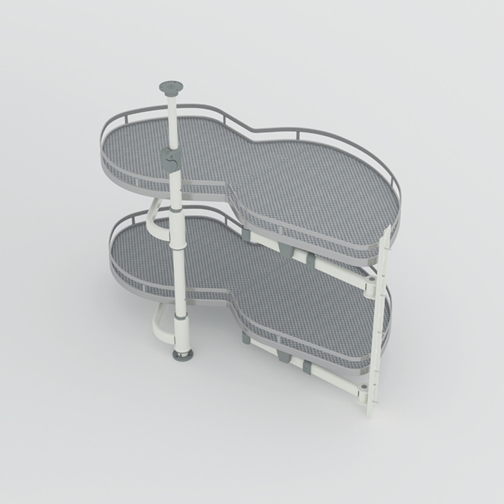 Kệ góc liên hoàn hình lá thép phủ Nano mở phải Hafele 541.01.804 được thiết kế âm tủ gọn gàng và tiện dụng phù hợp với nhiều không gian bếp khác nhau. Kệ góc liên hoàn hình lá thép phủ Nano mở phải Hafele 541.01.804 được thiết kế âm tủ gọn gàng và tiện dụng phù hợp với nhiều không gian bếp khác nhau.