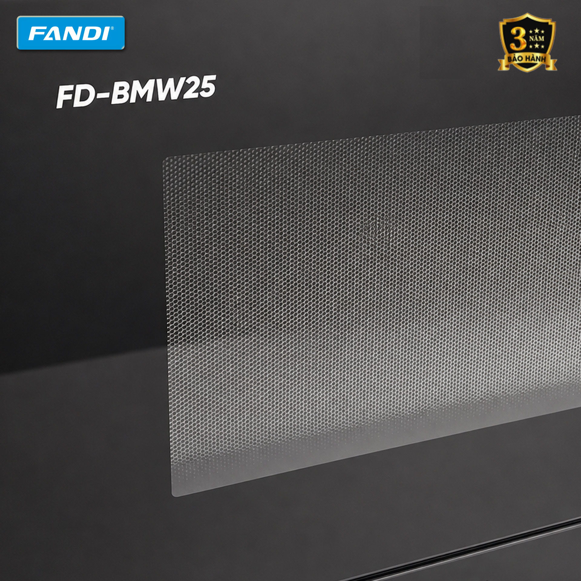 Lò vi sóng kết hợp nướng âm tủ 25 lít Fandi FD-BMW25