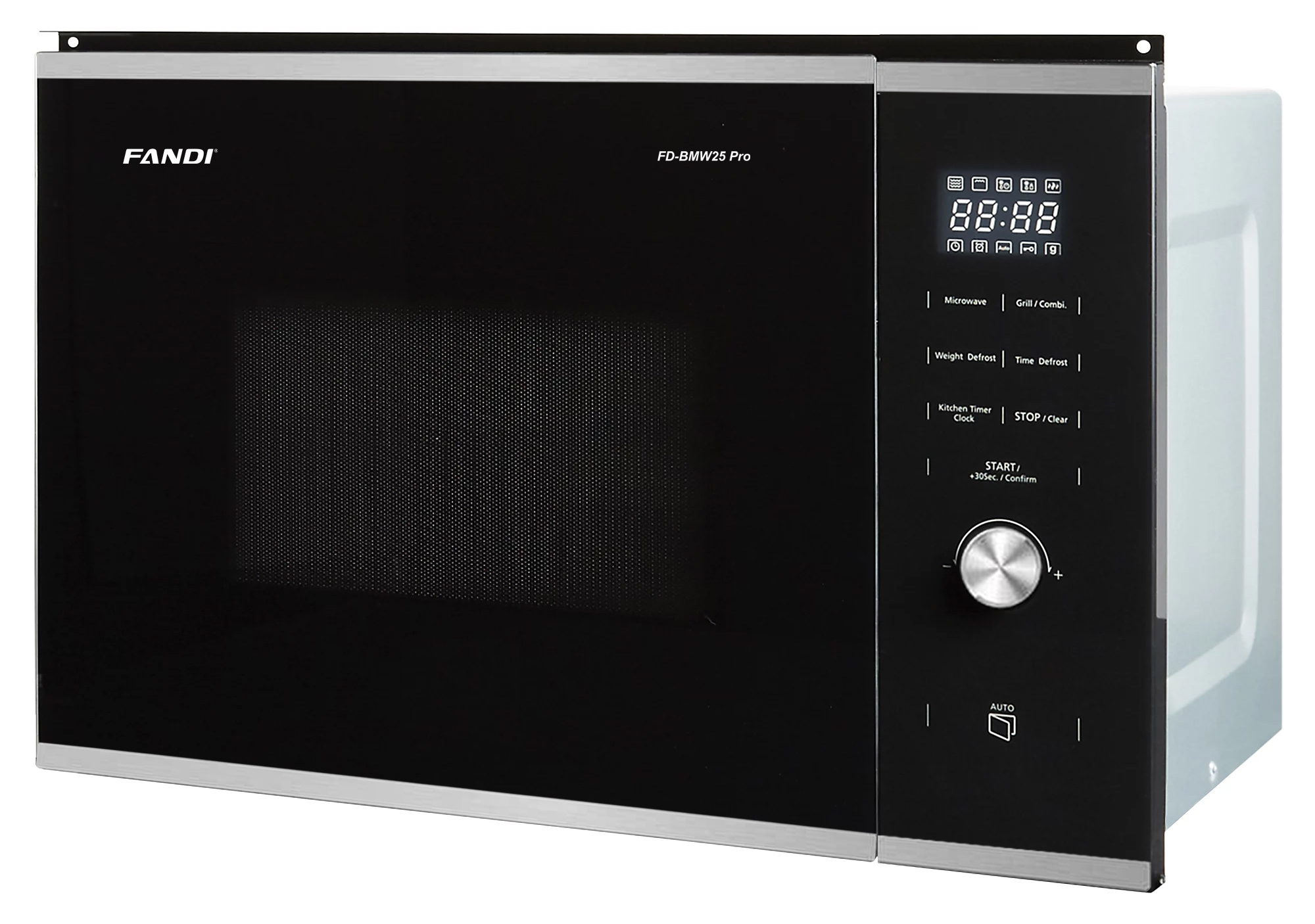 Lò vi sóng kết hợp nướng âm tủ 25 lít Fandi FD-BMW25 Pro