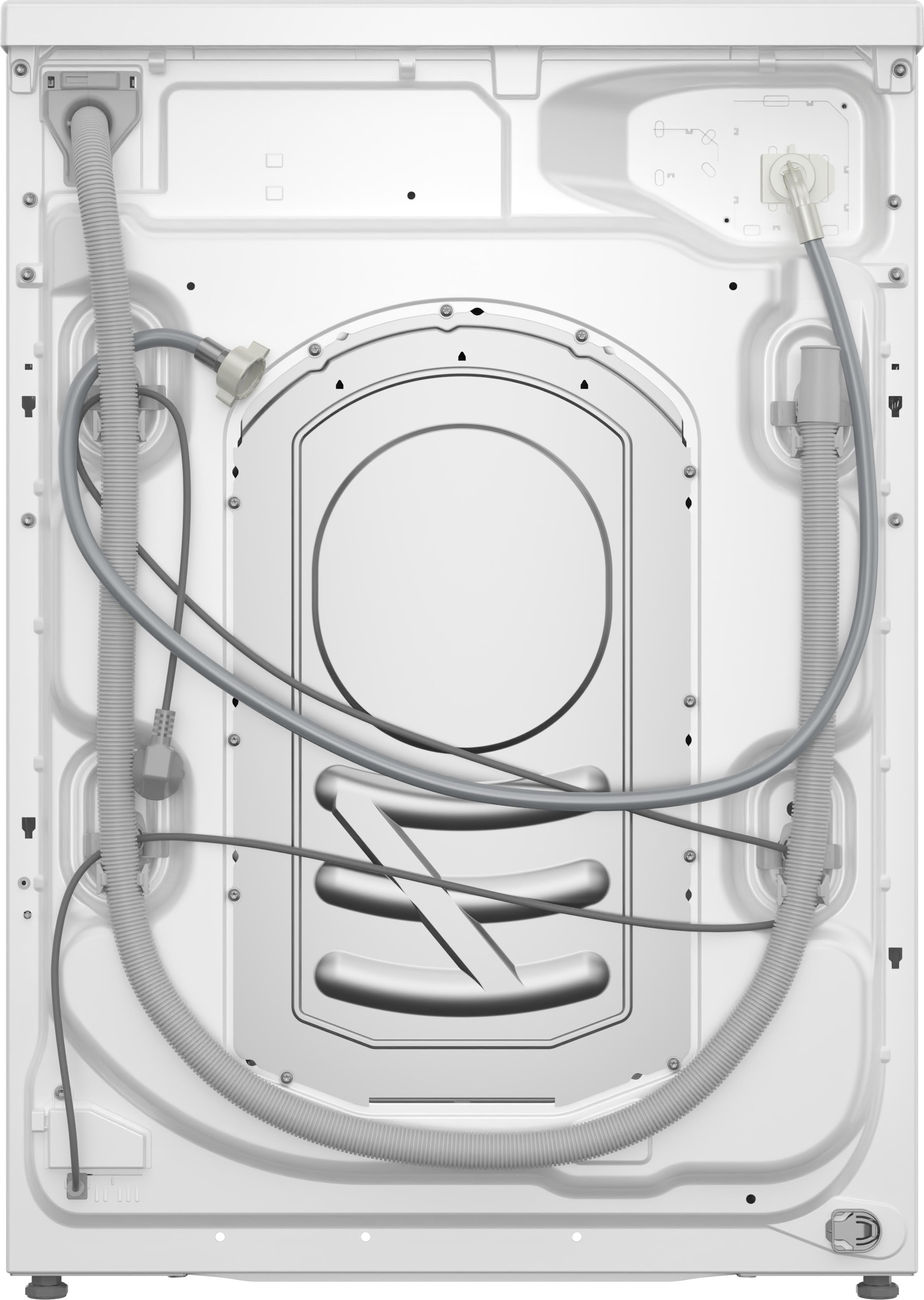 Máy giặt độc lập màu trắng 9kg Serie 6 Bosch WGG24400SG