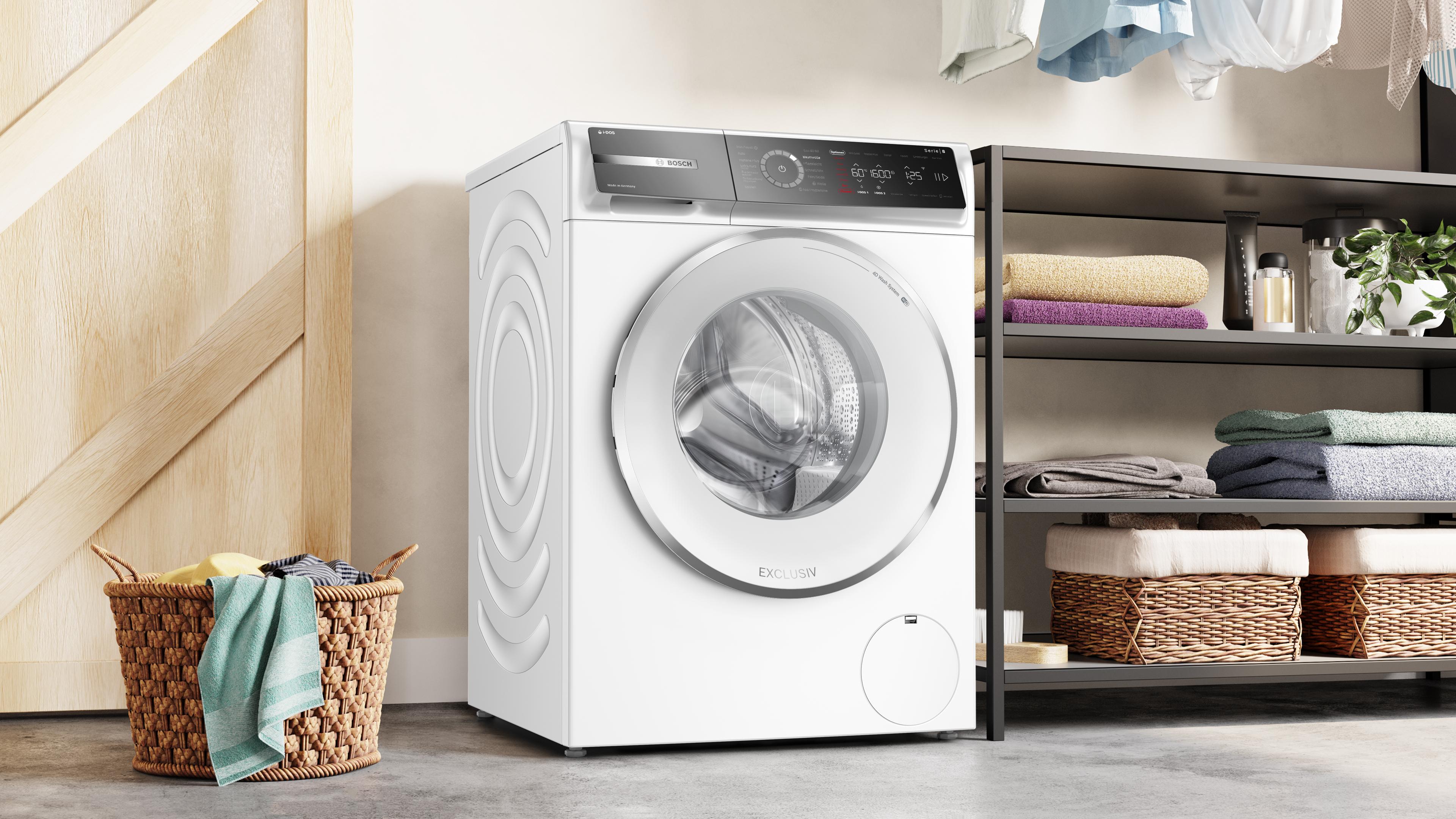 Máy giặt độc lập cửa trước 11kg Serie 8 Bosch WGB266A90