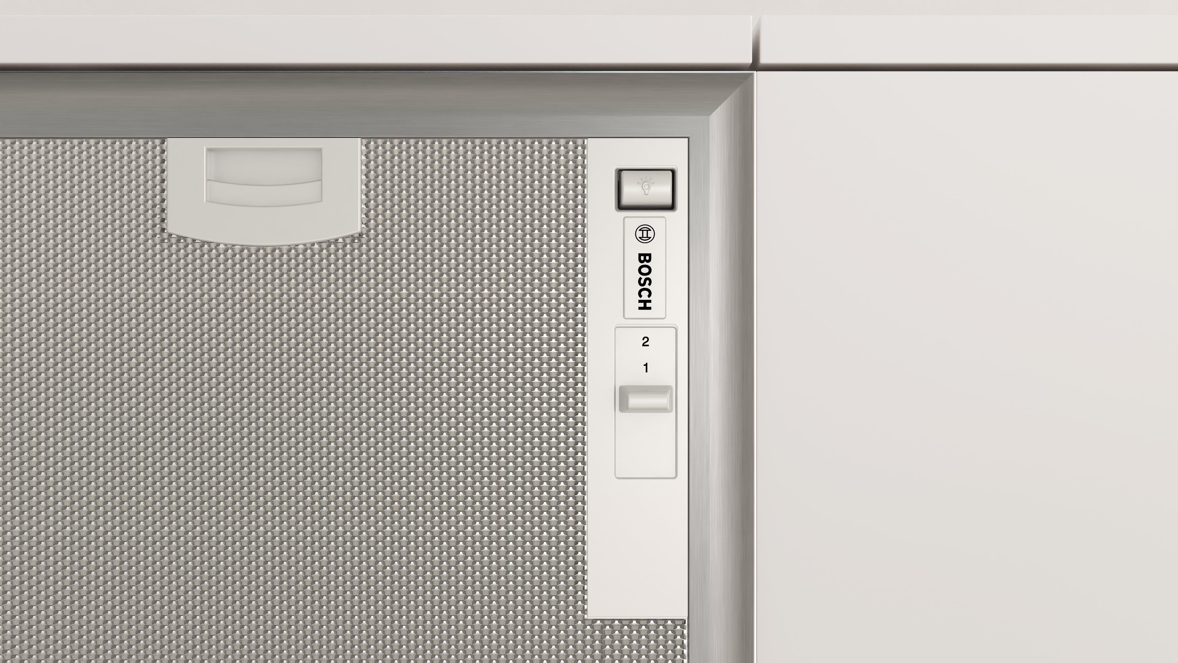 Máy hút mùi âm toàn phần màu bạc 73cm Serie 4 Bosch DHL755BM Máy hút mùi âm toàn phần màu bạc 73cm Serie 4 Bosch DHL755BM