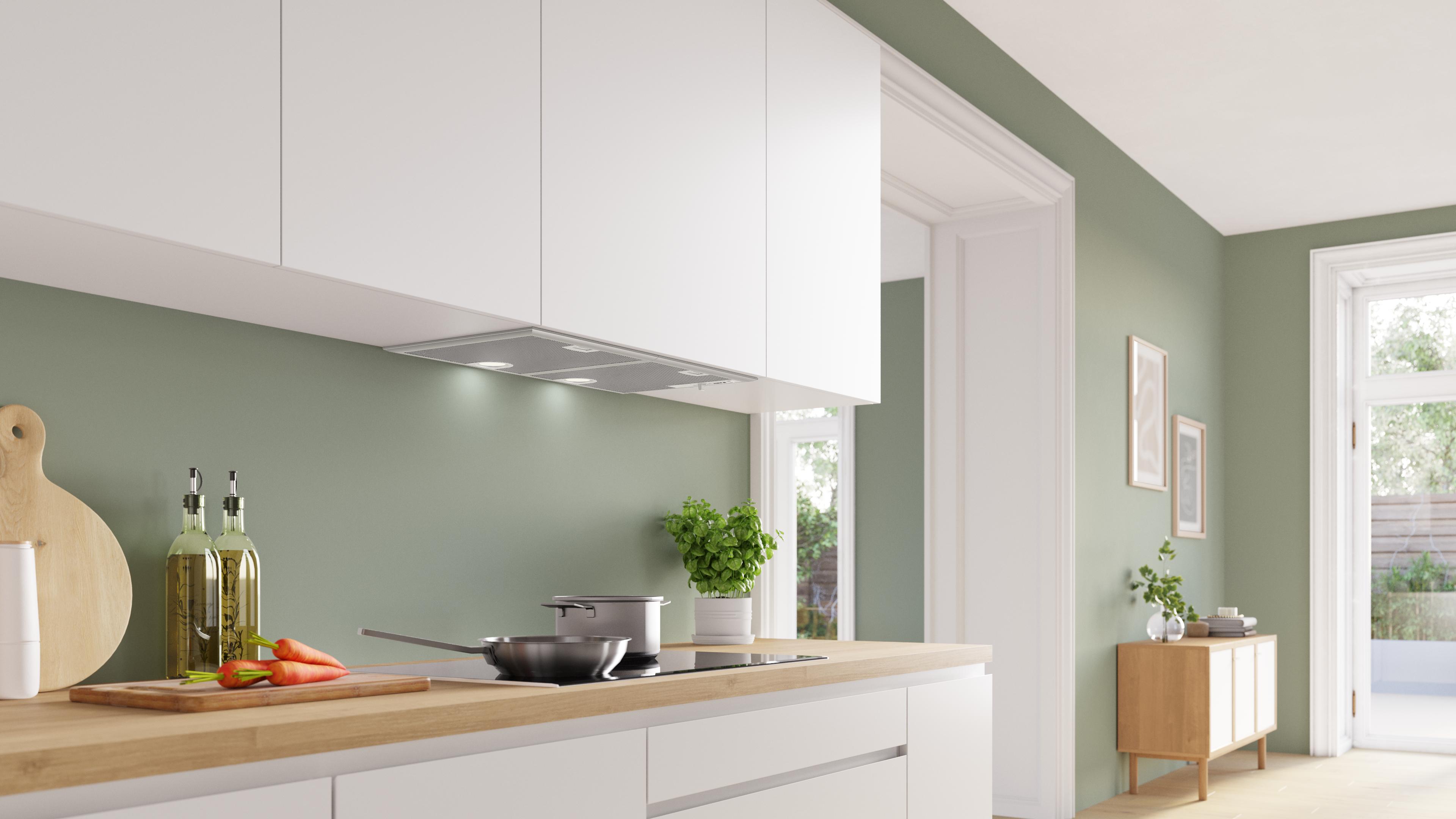 Máy hút mùi âm toàn phần màu bạc 73cm Serie 4 Bosch DHL755BM Máy hút mùi âm toàn phần màu bạc 73cm Serie 4 Bosch DHL755BM