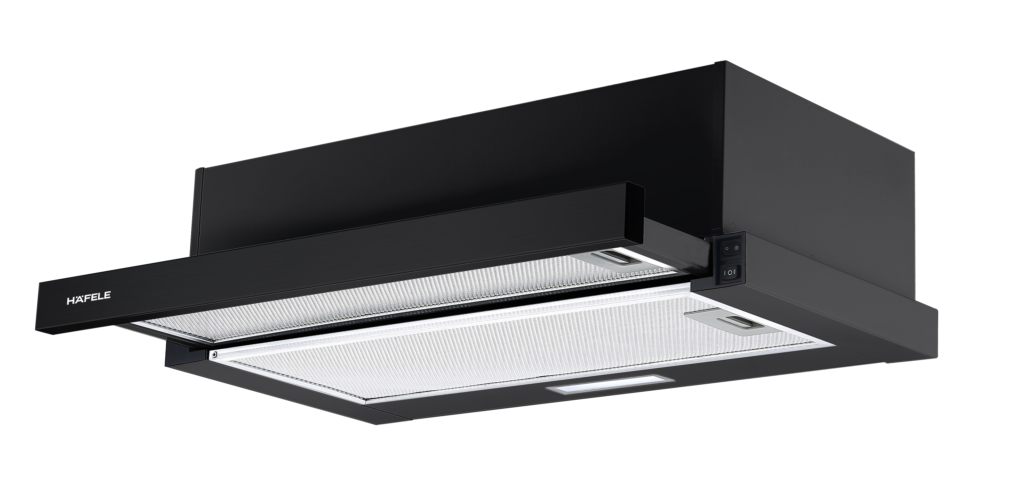 Máy hút mùi âm tủ màu đen phím bấm 60cm HC-H6023TB | 533.87.001 Máy hút mùi âm tủ màu đen phím bấm 60cm HC-H6023TB | 533.87.001