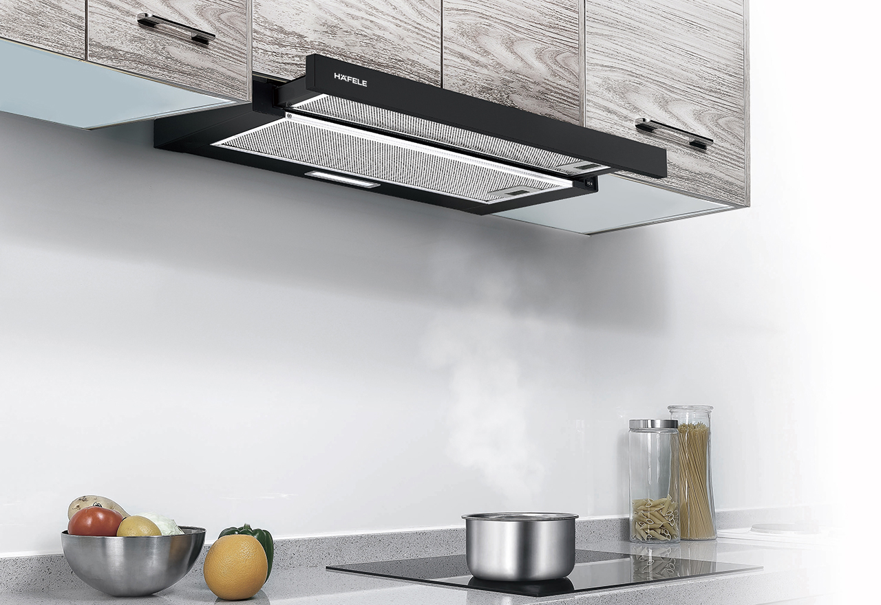 Máy hút mùi âm tủ màu đen phím bấm 60cm HC-H6023TB | 533.87.001 Máy hút mùi âm tủ màu đen phím bấm 60cm HC-H6023TB | 533.87.001