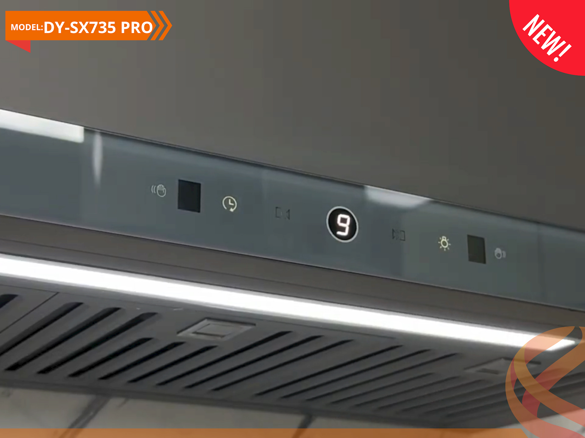 Máy hút mùi âm tủ màu xám 70cm Dandy DY-SX735 Pro được tích hợp chức năng hẹn giờ lên tới 9 phút Máy hút mùi âm tủ màu xám 70cm Dandy DY-SX735 Pro được tích hợp chức năng hẹn giờ lên tới 9 phút