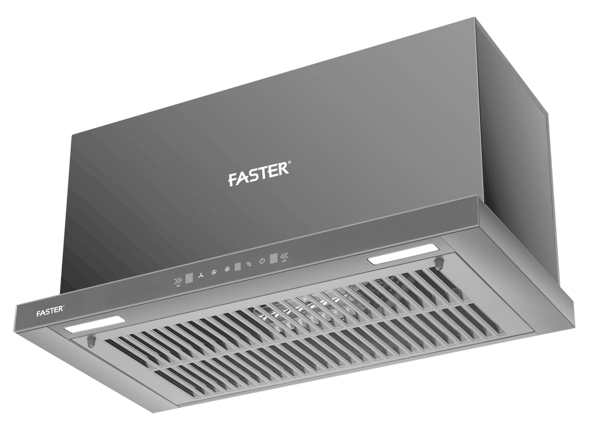 Máy hút mùi âm tủ | Faster FS 7035G Autoclean | màu xám | 70cm | tự động làm sạch Máy hút mùi âm tủ | Faster FS 7035G Autoclean | màu xám | 70cm | tự động làm sạch