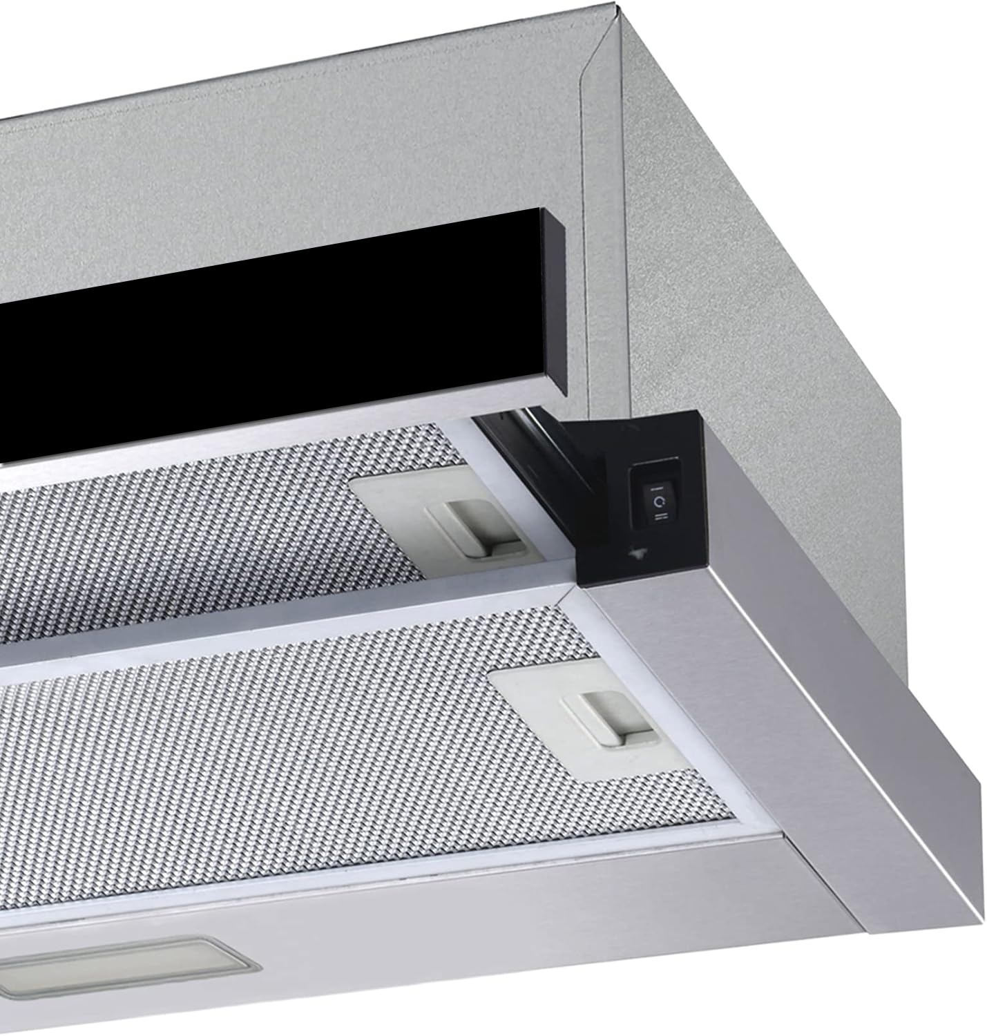 Máy hút mùi âm tủ 70cm Faster SYP 7222B được trang bị bảng điều khiển với các phím bấm nhạy bén Máy hút mùi âm tủ 70cm Faster SYP 7222B được trang bị bảng điều khiển với các phím bấm nhạy bén